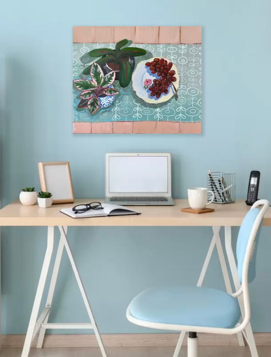 Mint & pink