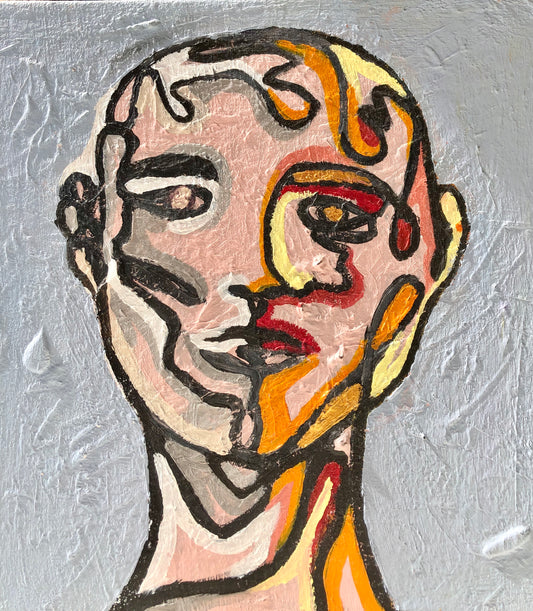One line portrait